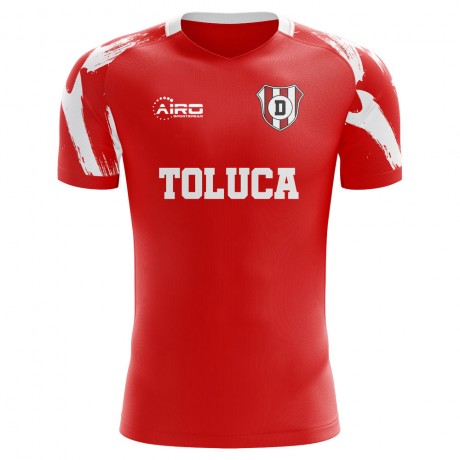 2025-2026 Deportivo Toluca Home Concept Football Shirt - Kids