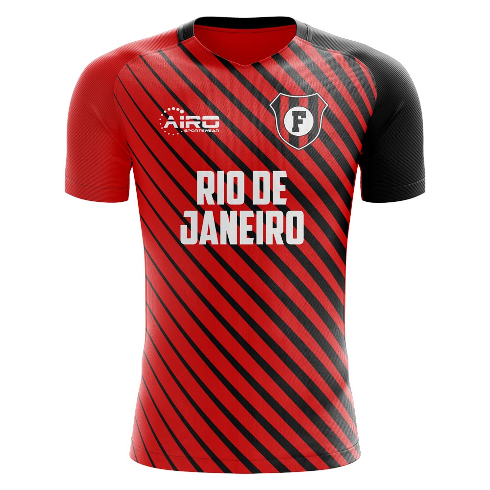 2023-2024 Flamengo Home Concept Football Shirt - Kids