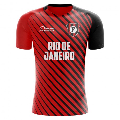 2020-2021 Flamengo Home Concept Football Shirt (Zico 10) - Kids