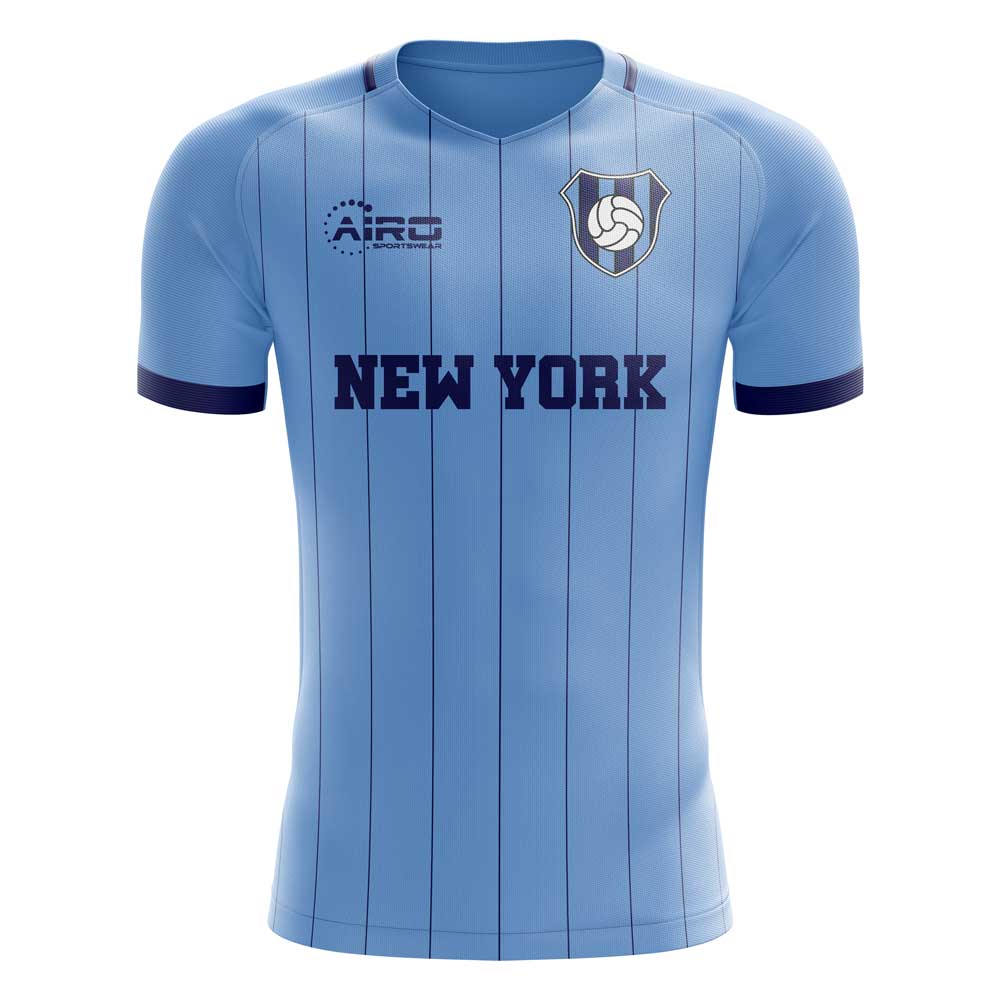 2023-2024 New York City Home Concept Football Shirt - Adult Long Sleeve