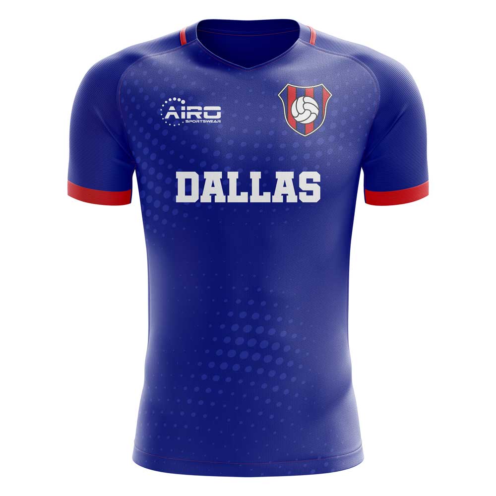 2023-2024 Dallas Away Concept Football Shirt - Kids (Long Sleeve)