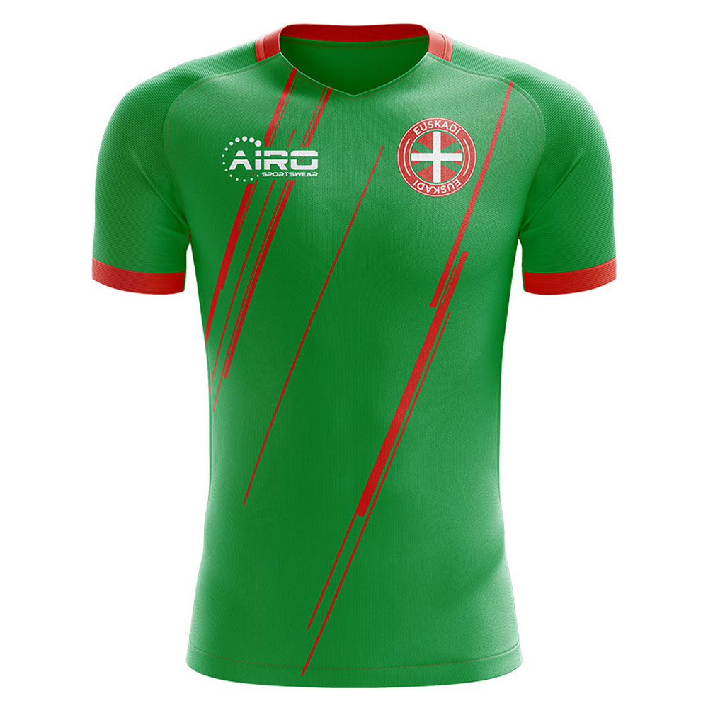 2023-2024 Euskadi Home Concept Football Shirt - Kids (Long Sleeve)