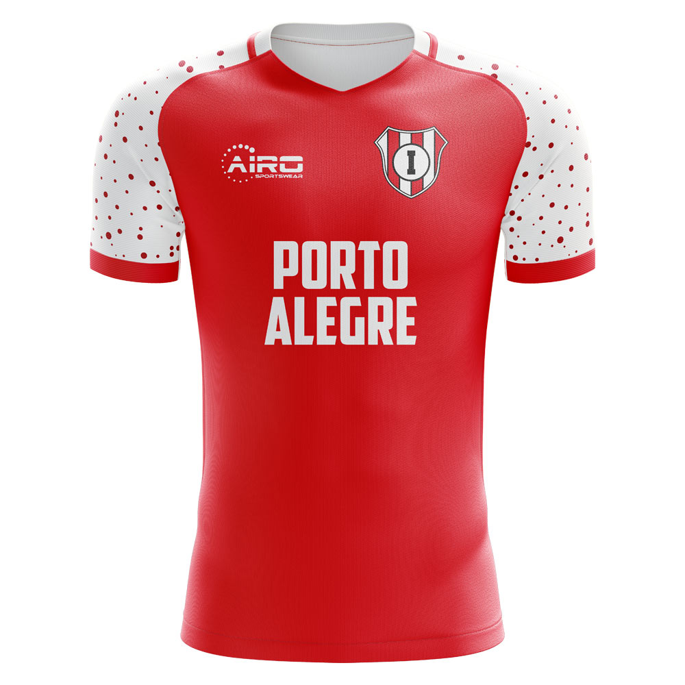 2023-2024 Internacional Home Concept Football Shirt - Kids (Long Sleeve)