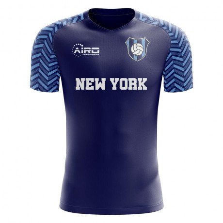 2023-2024 New York City Away Concept Football Shirt - Kids (Long Sleeve)