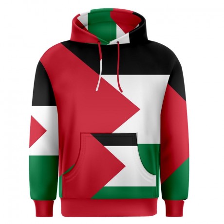 Palestine Sublimated Flag Hoody