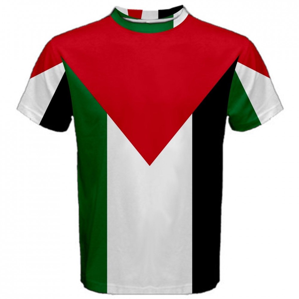 Palestine Flag Sublimated Sports Jersey