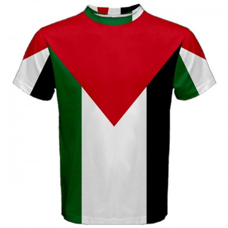 Palestine Flag Sublimated Sports Jersey