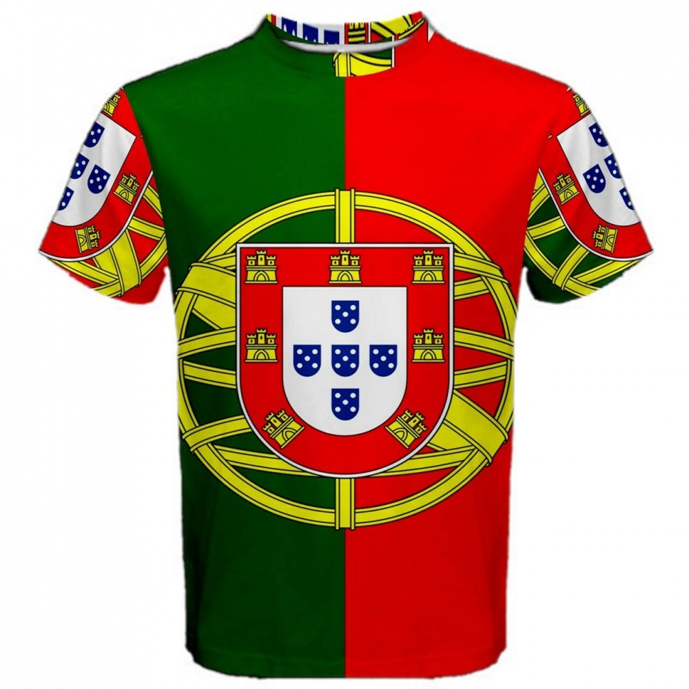 Portugal Coat of Arms Sublimated Sports Jersey - Kids