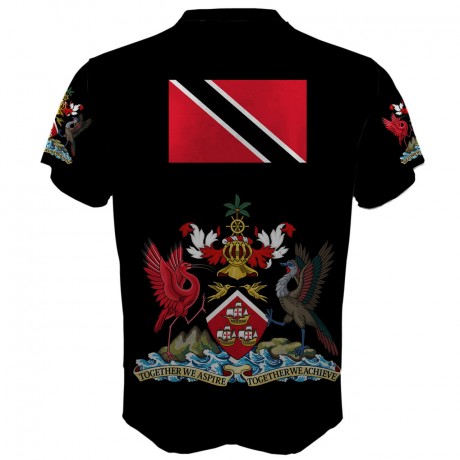 Trinidad and Tobago Coat of Arms Sublimated Sports Jersey - Kids