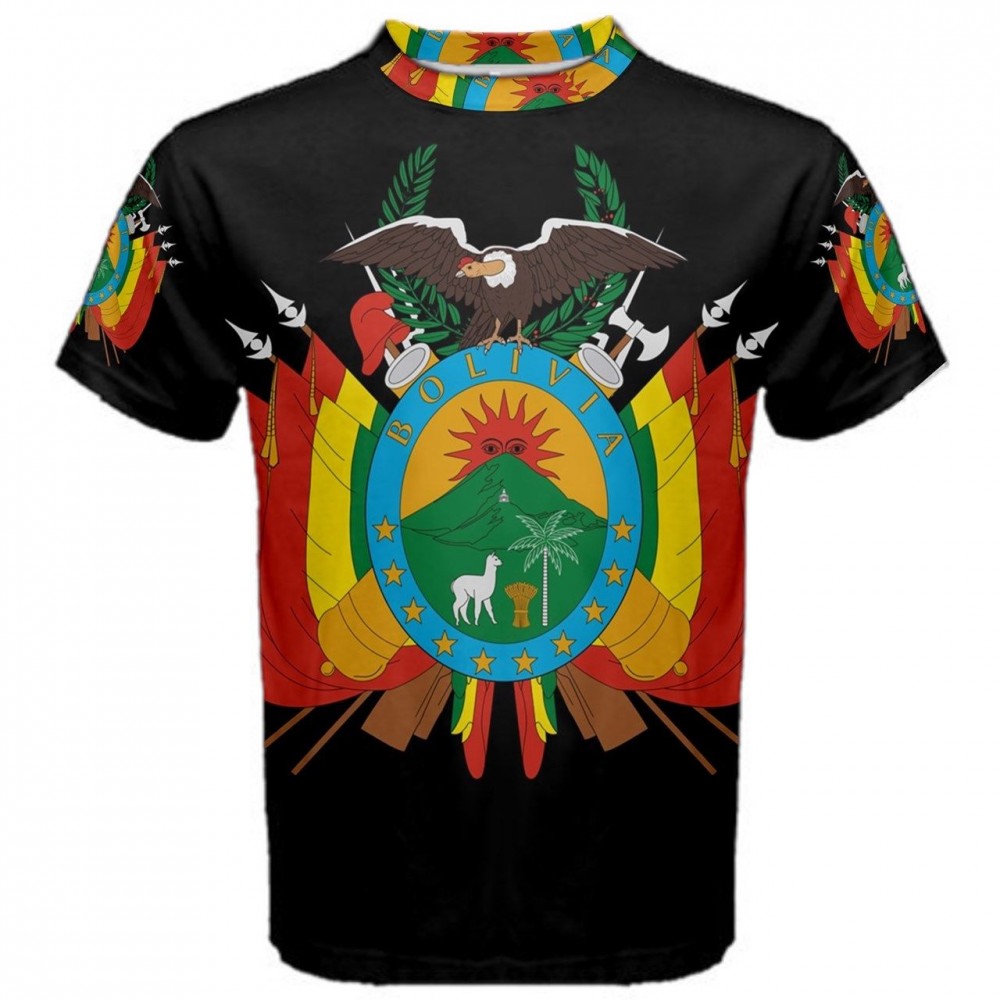 Download Bolivia Coat of Arms Sublimated Sports Jersey - Kids
