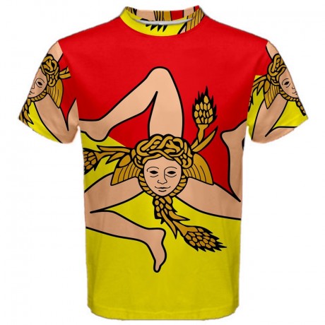 Sicily Coat of Arms Sublimated Sports Jersey