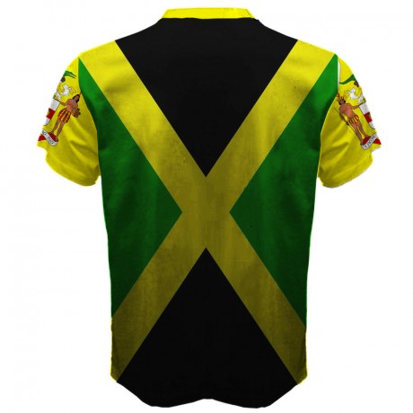 Jamaica Coat of Arms Sublimated Sports Jersey