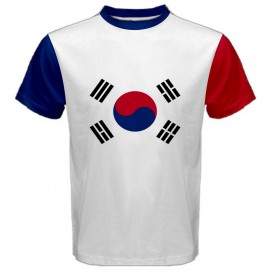 South Korea Coat of Arms Sublimated Sports Jersey - Kids