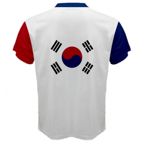 South Korea Coat of Arms Sublimated Sports Jersey