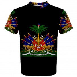 Haiti Coat of Arms Sublimated Sports Jersey