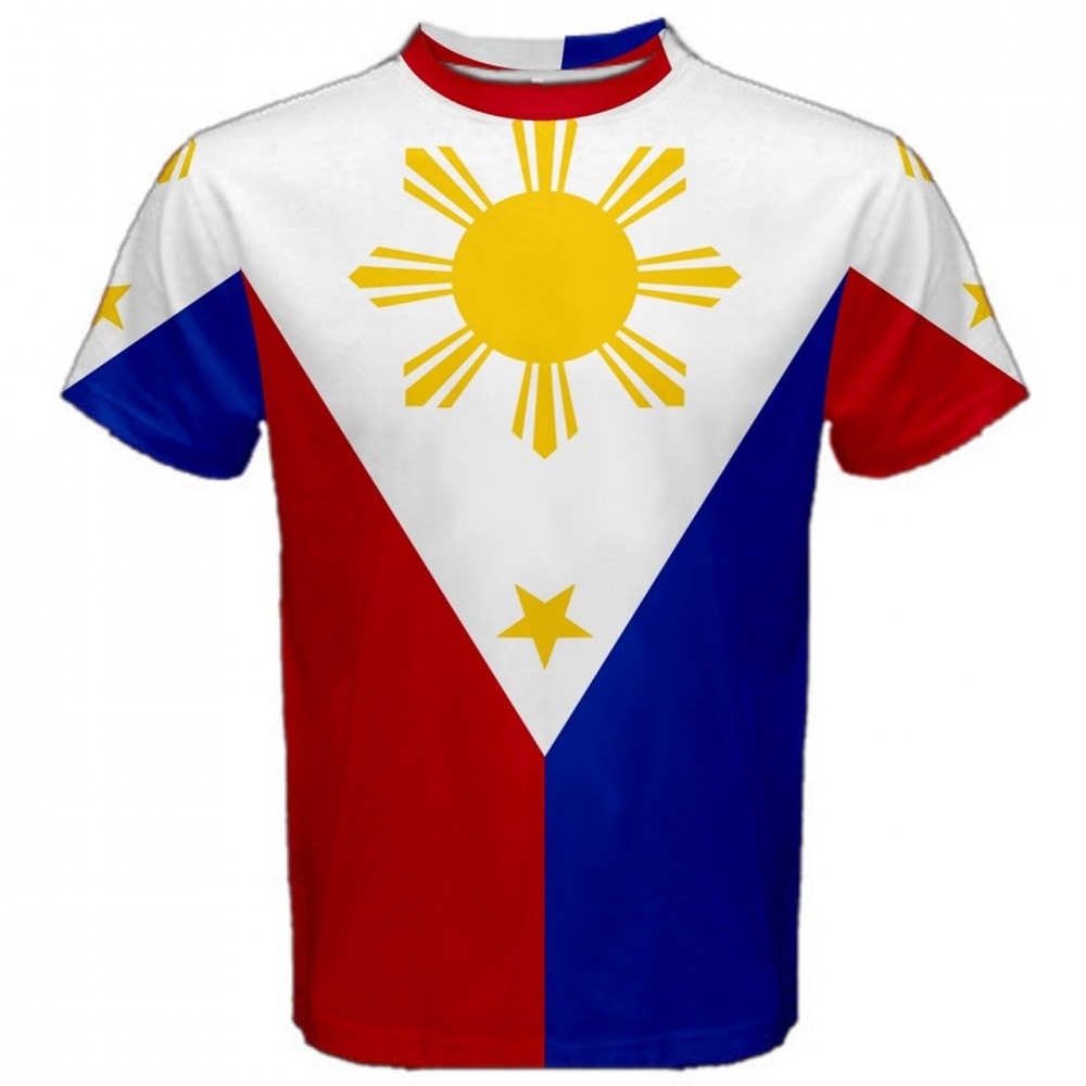 Philippines Flag Sublimated Sports Jersey - Kids