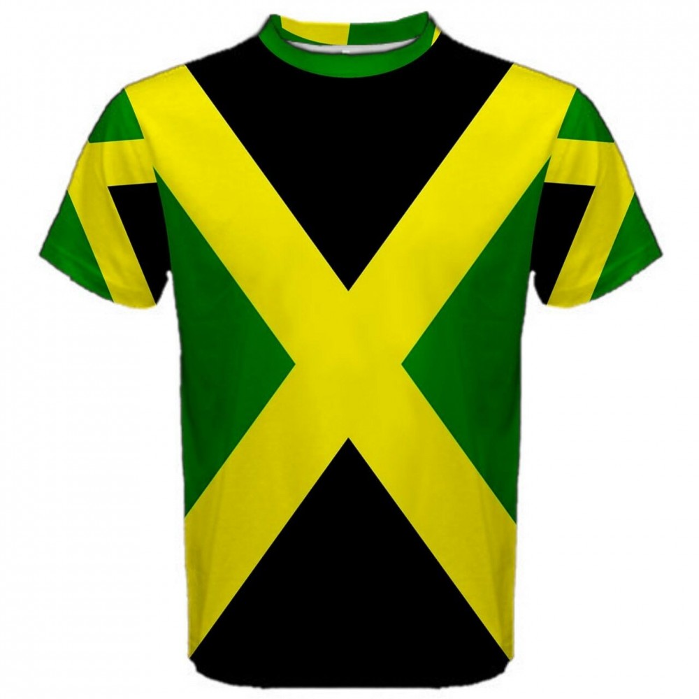 Jamaica Flag Sublimated Sports Jersey
