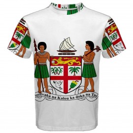 Fiji Coat of Arms Sublimated Sports Jersey