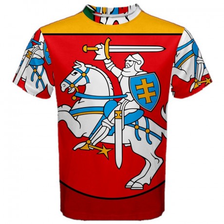 Lithuania Coat of Arms Sublimated Sports Jersey - Kids