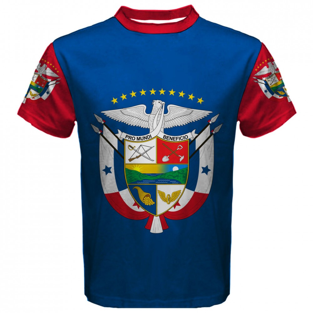 Panama Coat of Arms Sublimated Sports Jersey