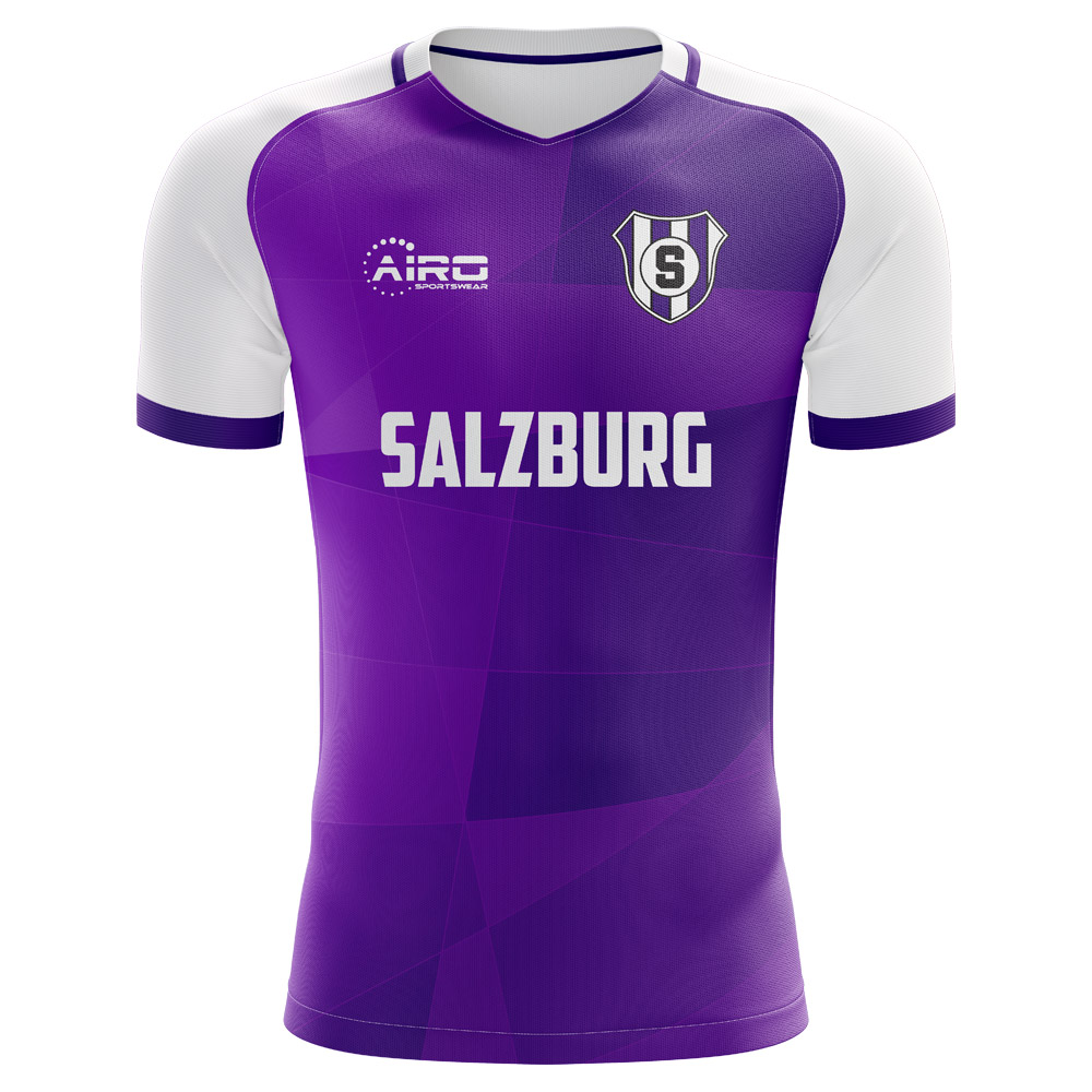 2023-2024 Austria Salzburg Home Concept Football Shirt - Kids (Long Sleeve)