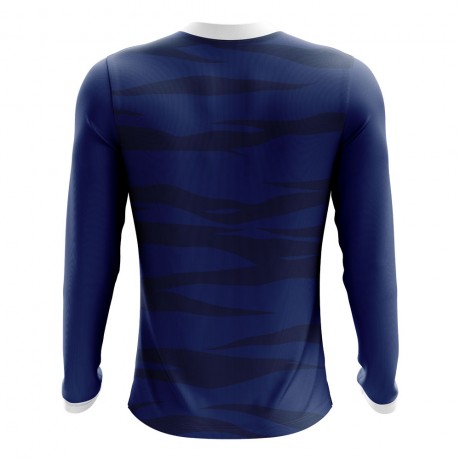 2023-2024 Scotland Long Sleeve Home Concept Football Shirt