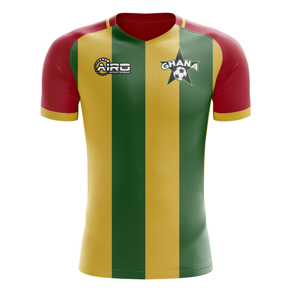 2023-2024 Ghana Home Concept Football Shirt - Adult Long Sleeve