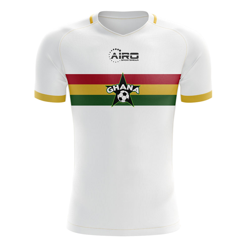 2023-2024 Ghana Away Concept Football Shirt - Kids (Long Sleeve)