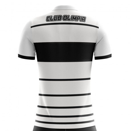 2023-2024 Club Olimpia Home Concept Football Shirt - Adult Long Sleeve