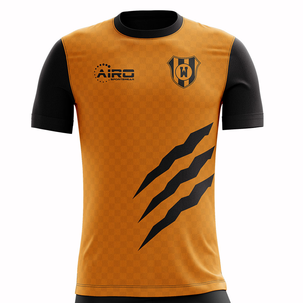 2020-2021 Wolverhampton Home Concept Football Shirt