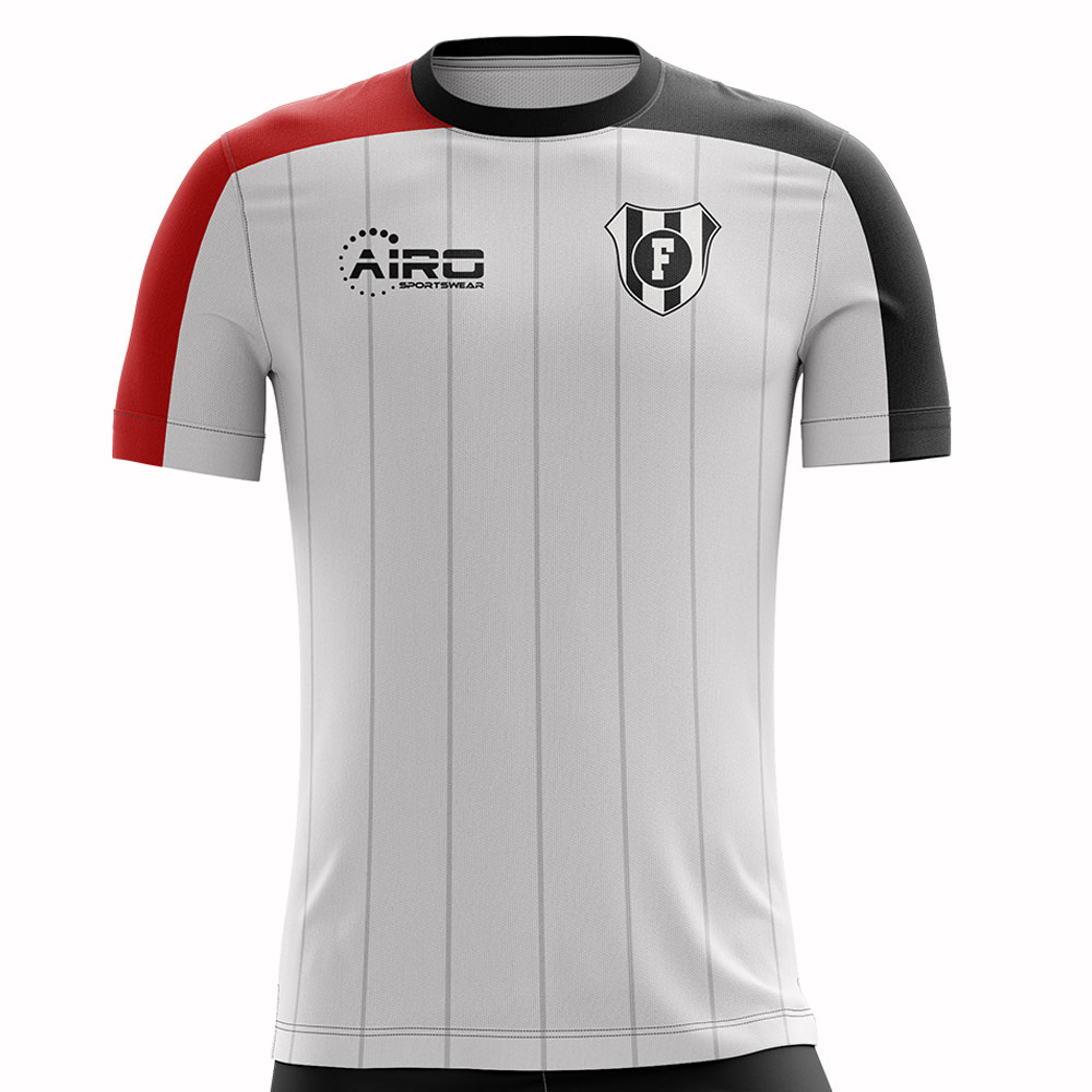 2023-2024 Fulham Home Concept Football Shirt - Kids