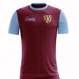 2023-2024 Villa Home Concept Football Shirt - Kids