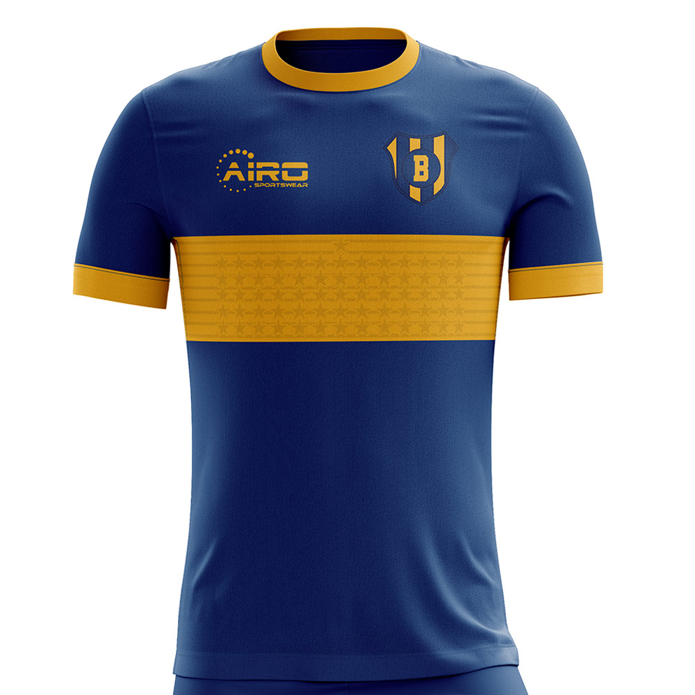 2020-2021 Boca Juniors Home Concept Football Shirt