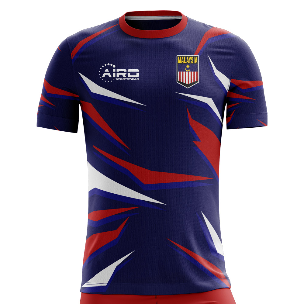 2025-2026 Malaysia Home Concept Football Shirt - Kids (Long Sleeve)