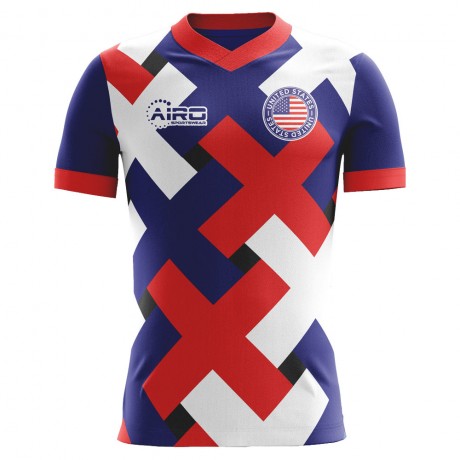 2025-2026 USA Third Concept Football Shirt - Kids (Long Sleeve)