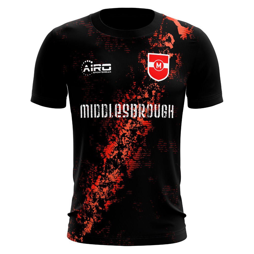 2023-2024 Middlesbrough Third Concept Football Shirt - Adult Long Sleeve