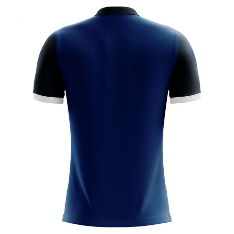 2023-2024 Scotland Flag Concept Football Shirt - Kids (Long Sleeve)