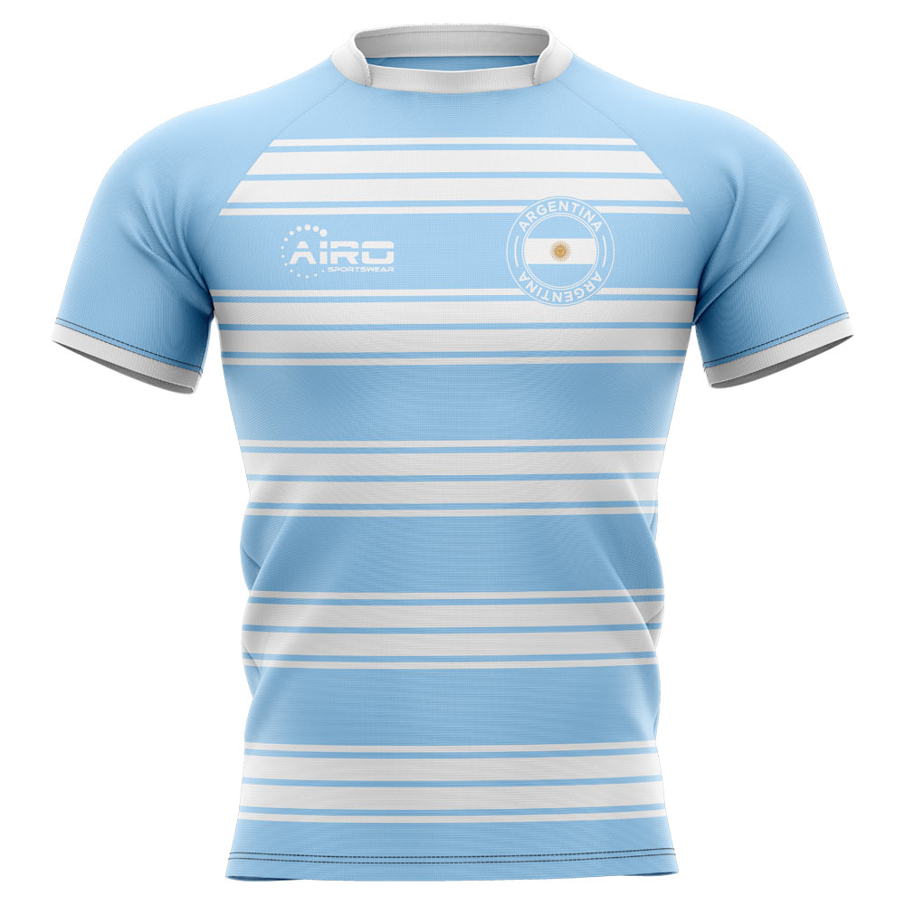 2023-2024 Argentina Home Concept Rugby Shirt - Kids