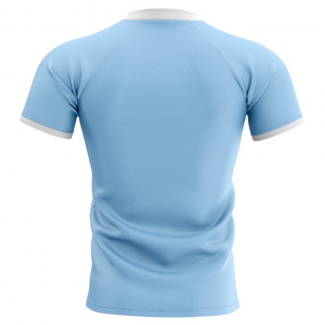 2023-2024 Argentina Flag Concept Rugby Shirt - Kids (Long Sleeve)