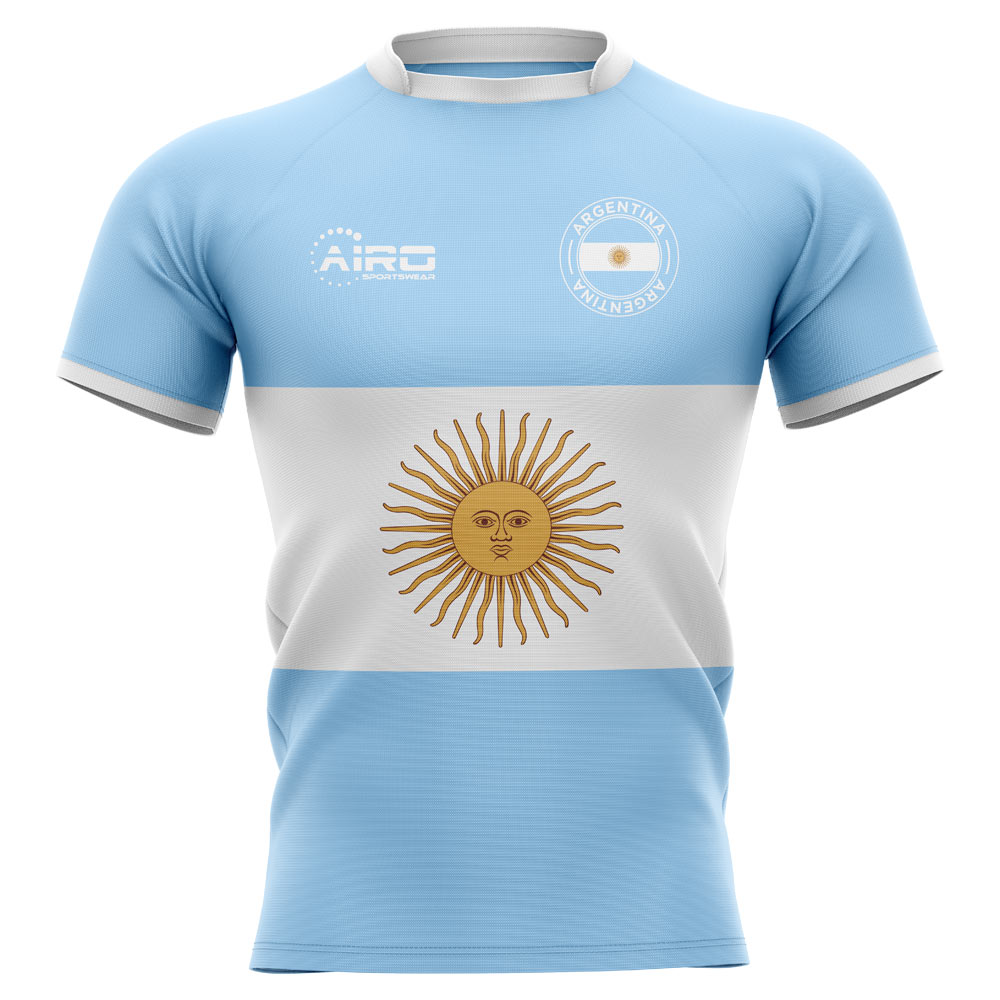 2023-2024 Argentina Flag Concept Rugby Shirt