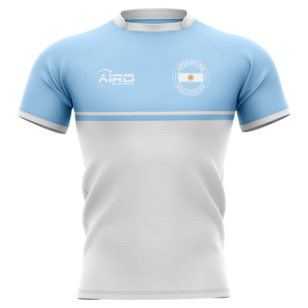 2023-2024 Argentina Training Concept Rugby Shirt - Little Boys