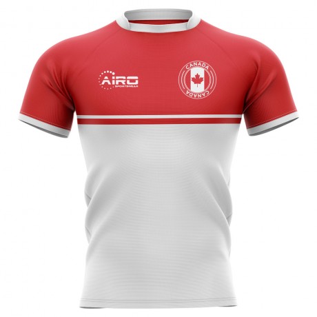 2023-2024 Canada Training Concept Rugby Shirt - Adult Long Sleeve