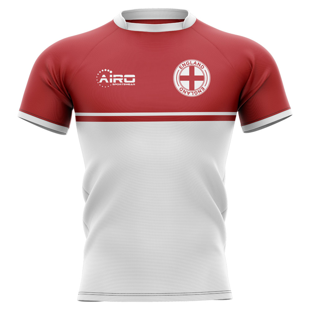 2023-2024 England Training Concept Rugby Shirt - Kids (Long Sleeve)