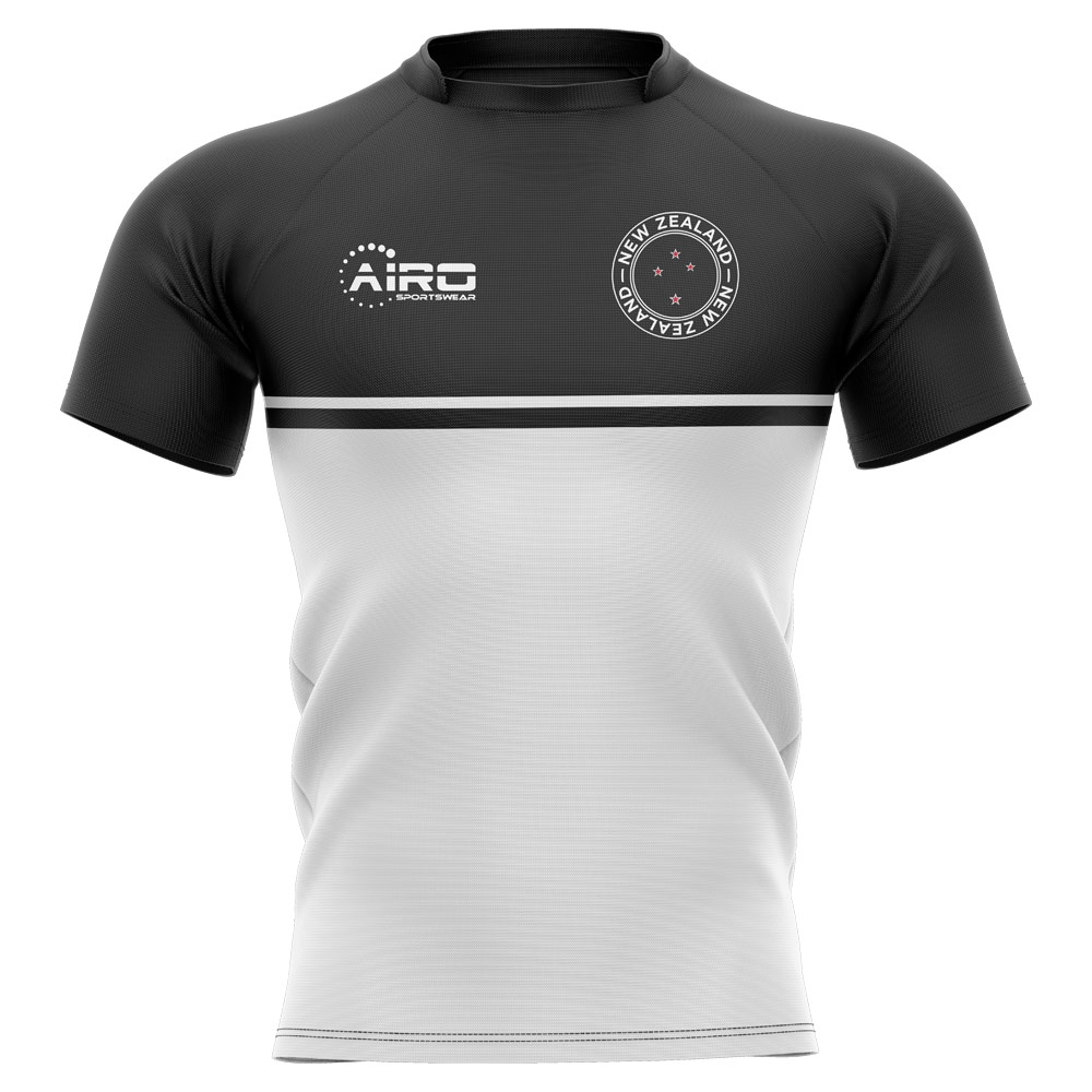 2025-2026 New Zealand Training Concept Rugby Shirt - Little Boys
