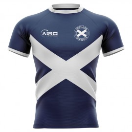 Kids 2018-2019 Scotland Tartan Concept Football Shirt