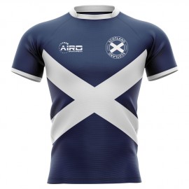 2023-2024 Scotland Flag Concept Rugby Shirt