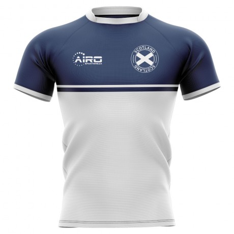 2023-2024 Scotland Training Concept Rugby Shirt - Adult Long Sleeve