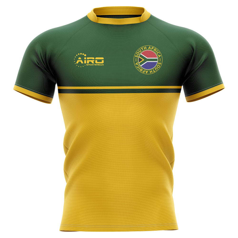 2024-2025 South Africa Springboks Training Concept Rugby Shirt - Adult Long Sleeve