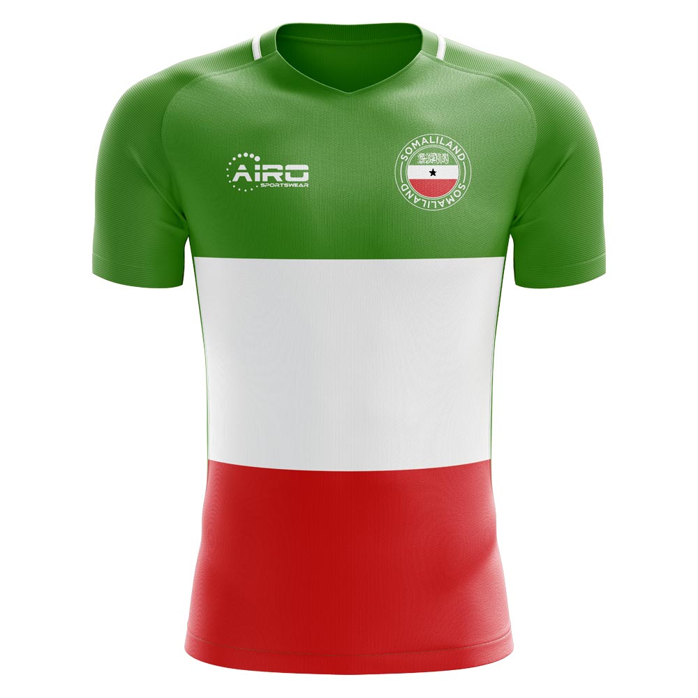 2024-2025 Somaliland Home Concept Football Shirt - Kids (Long Sleeve)