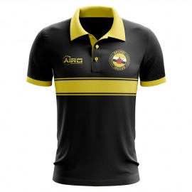 Brunei Concept Stripe Polo Shirt (Black)